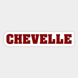 CHEVELLE 1 Sticker